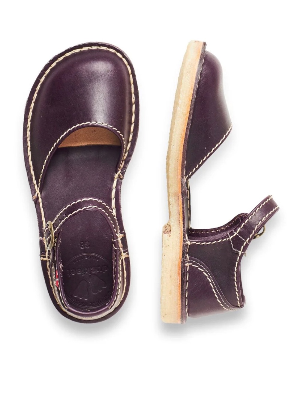 Duckfeet Mols in the cutest plum color!